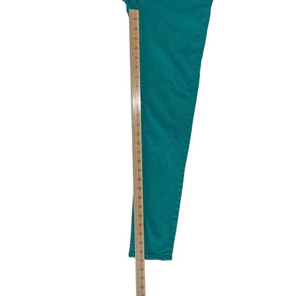 AG Adriano Goldschmied The Stevie Ankle Slim Straight Leg Women's Size 25R Teal - Picture 11 of 13